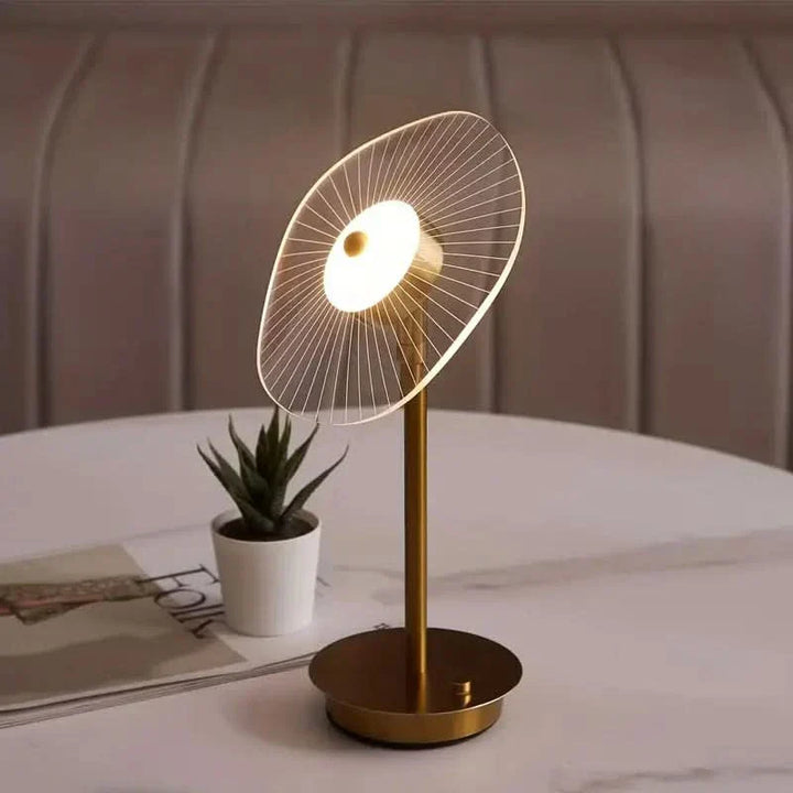 Dæmpbar Justerbar LED Bordlampe i Jern