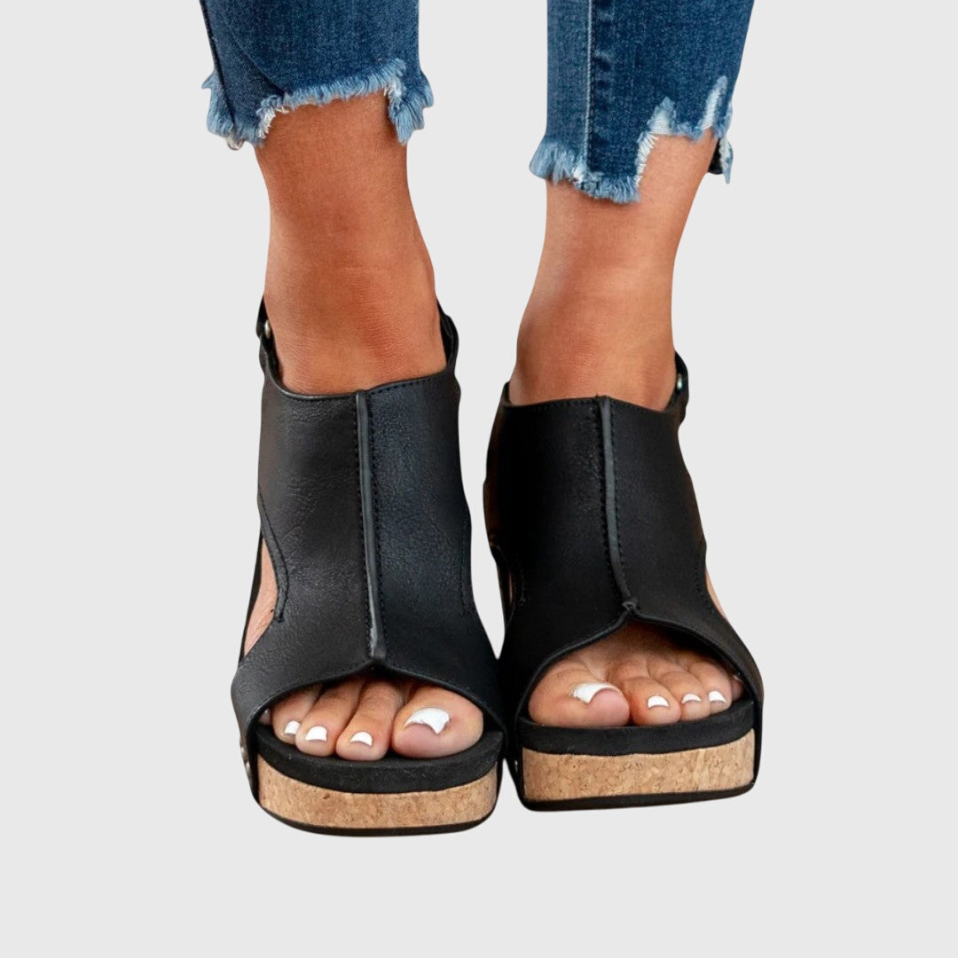 Greta | Dame Orthopædisk Platform Sandaler