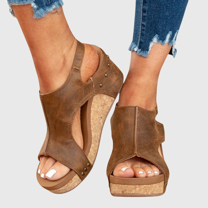 Greta | Dame Orthopædisk Platform Sandaler