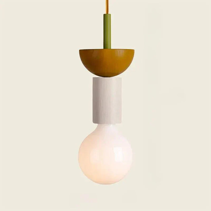 Geometrisk Kandelaber i Metal og Glas med Blødt Lys