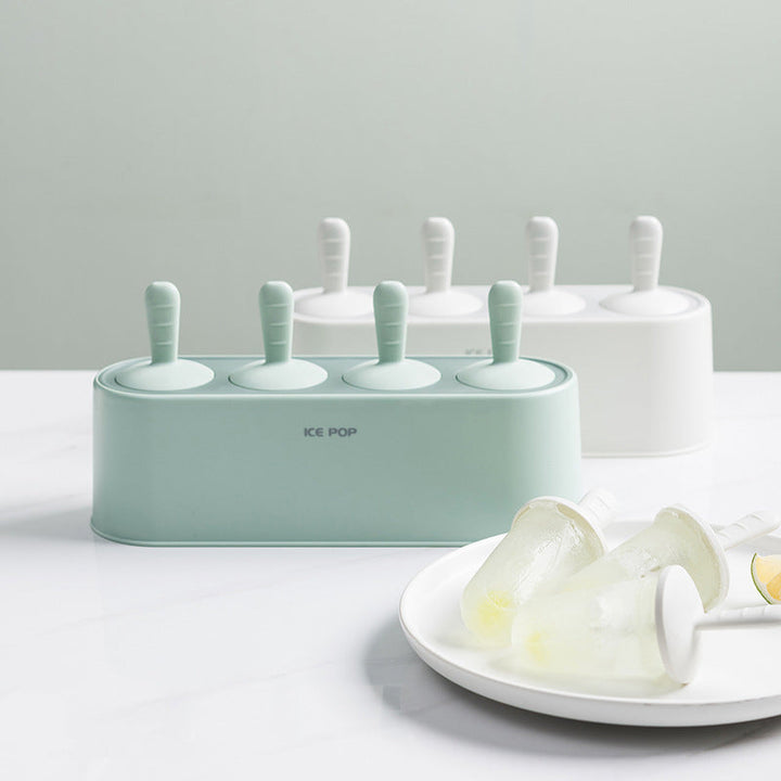 Silikone Popsicle Form Sæt med Fangbakke