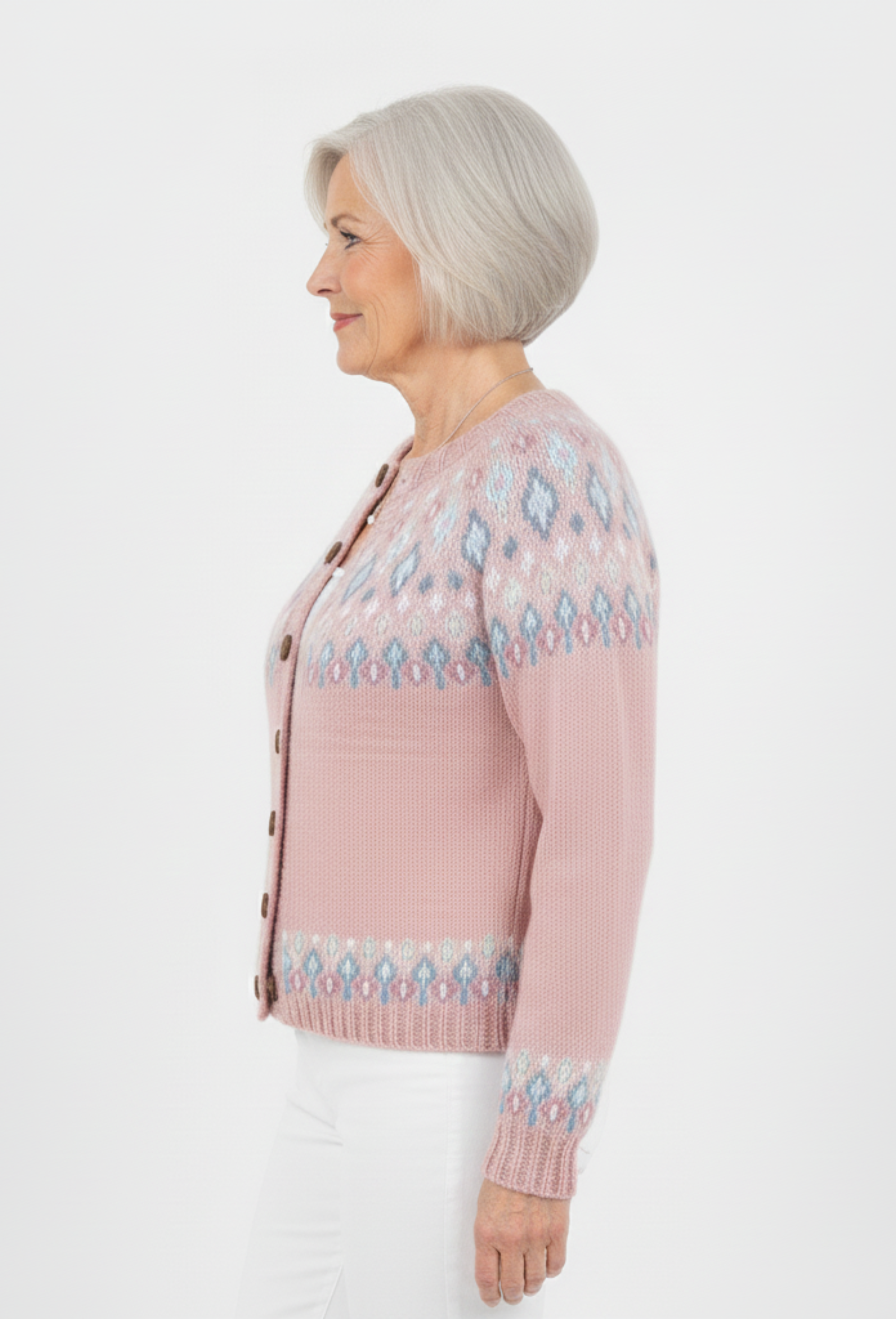 Maja | Klassisk Strikket Cardigan – Blød, Feminin & Tidløs