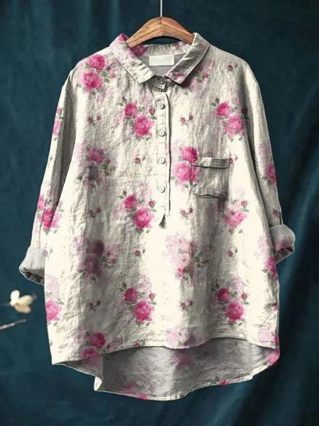 Monette™ | Blomstret Bluse