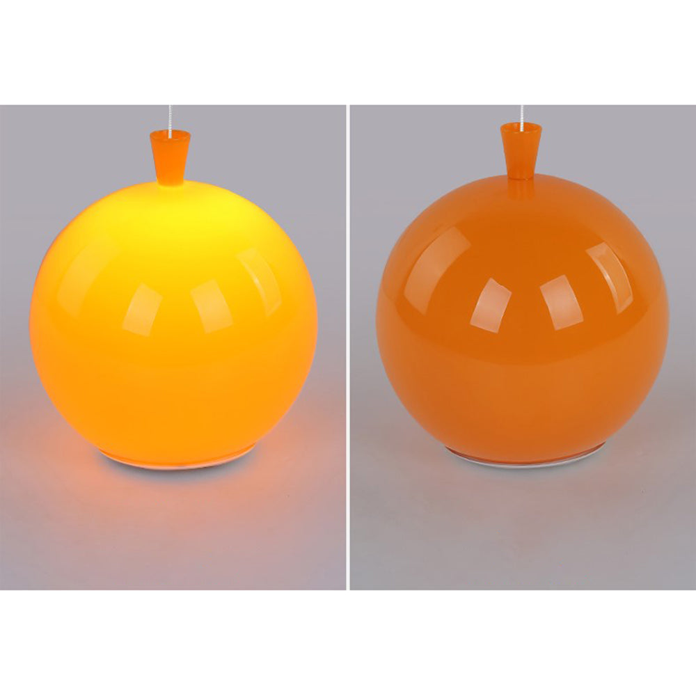 Moderne Rund LED Loftlampe i Hvid Akryl