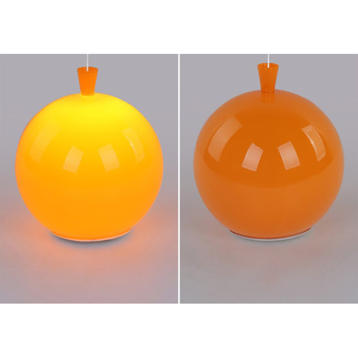 Moderne Rund LED Loftlampe i Hvid Akryl
