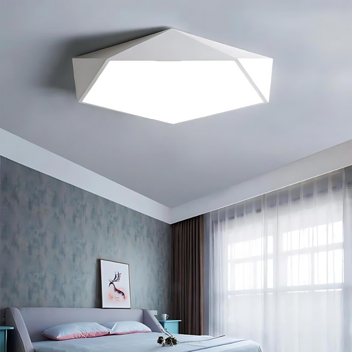 Justerbar Dæmpbar LED Loftlampe med Fjernbetjening