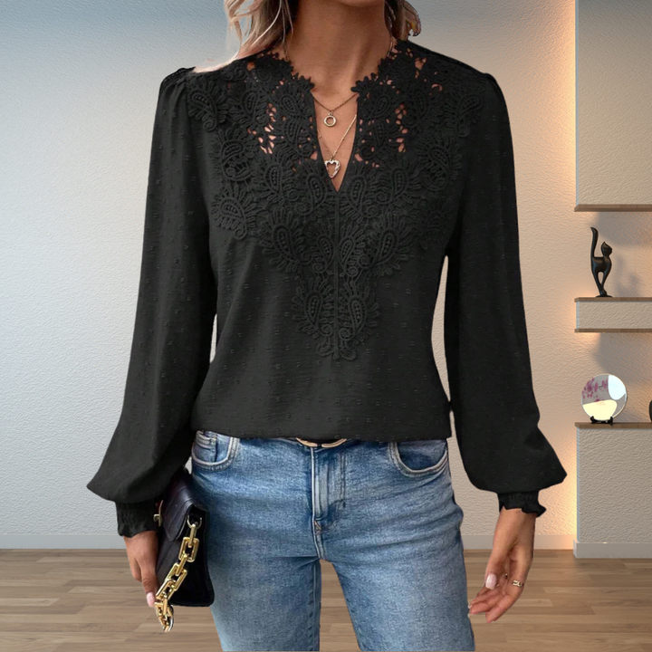 Colette™ | Letvægts, Elegant Bluse