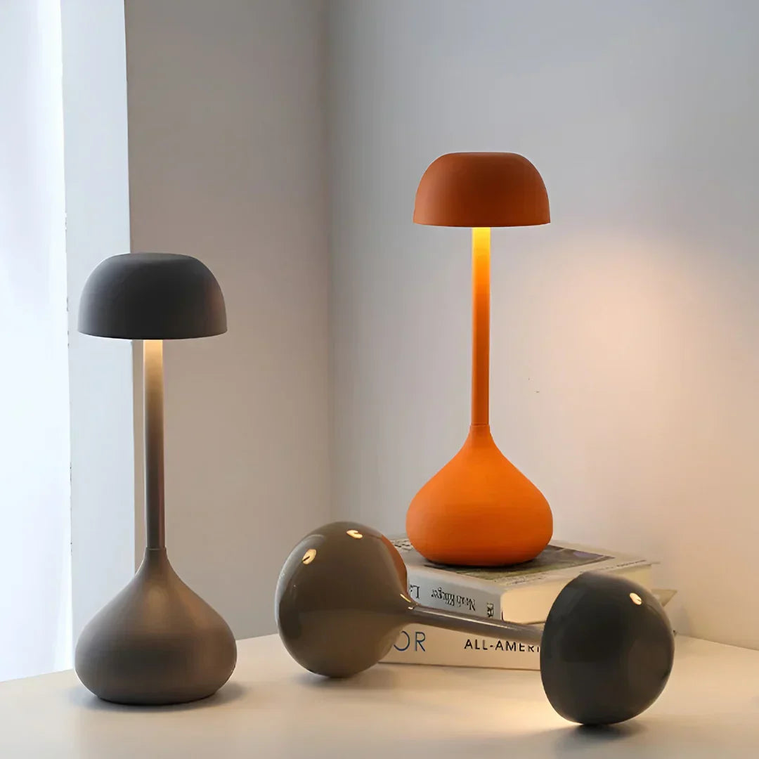 Trådløs Dæmpbar Svampe Bordlampe i Moderne Design