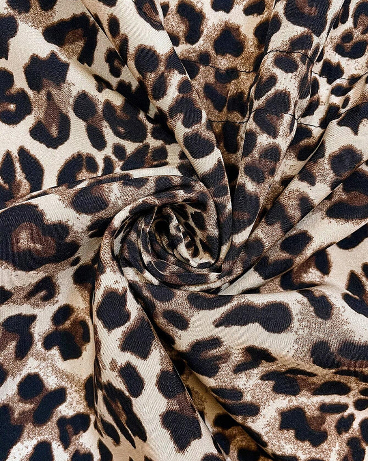 Aleah™ | Vendbar Frakke med Leopardprint