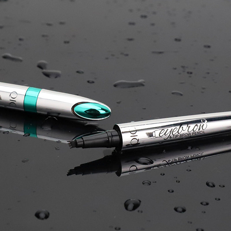 3D Vandtæt Microblading Øjenbrynsblyant med 4-Spids Design