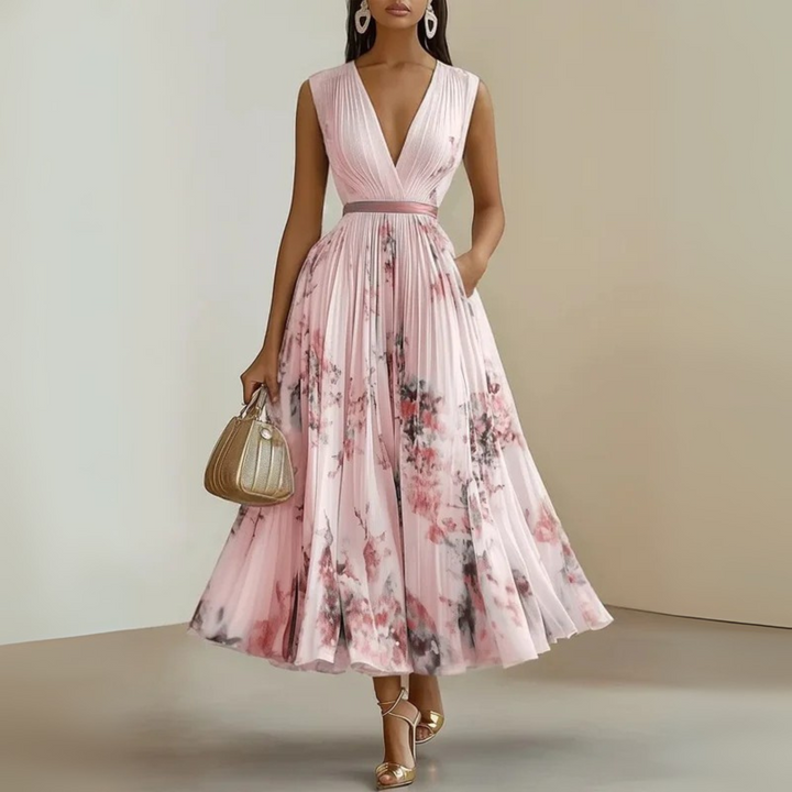 Maureen™ | Let og flowy sommer maxi kjole