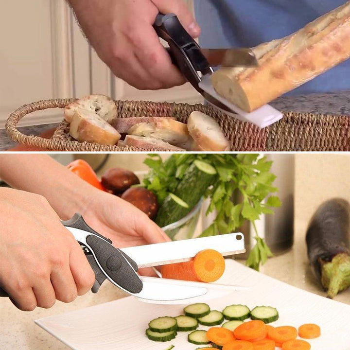 Alsidig Køkkensaks i Rustfrit Stål med Komfortable Håndtag