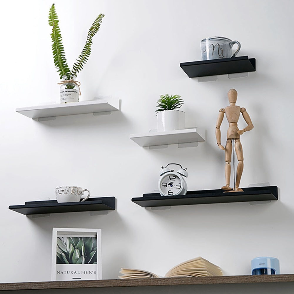 Metal Hylde Organizer i Hvid eller Sort med Holdbar Konstruktion