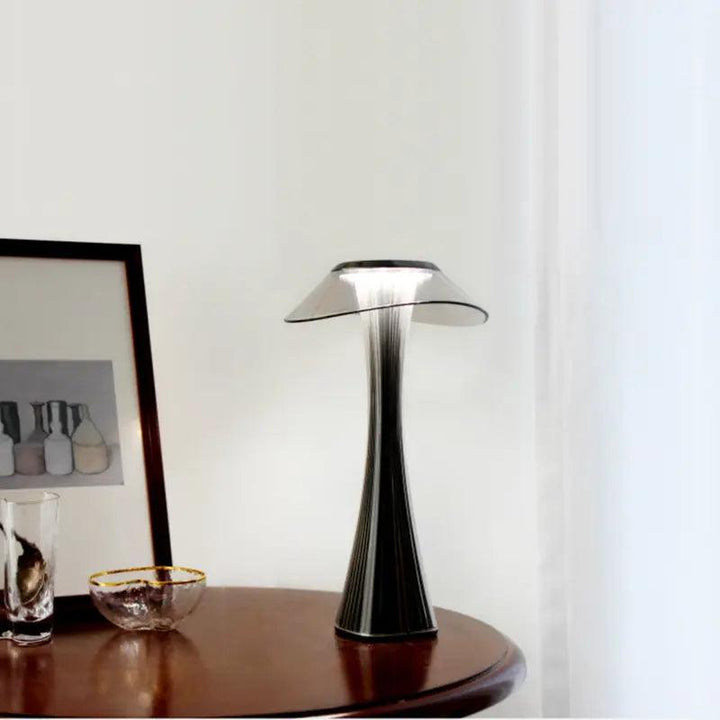 Rustik Trådløs Bordlampe med Justerbar Lysstyrke
