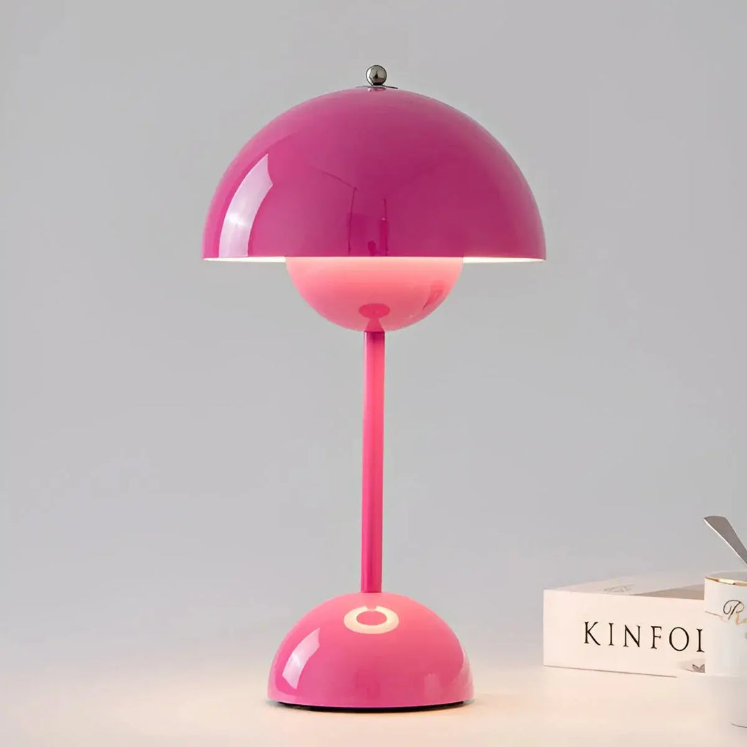 Justerbar Bordlampe i Rustfrit Stål med Elegant Design