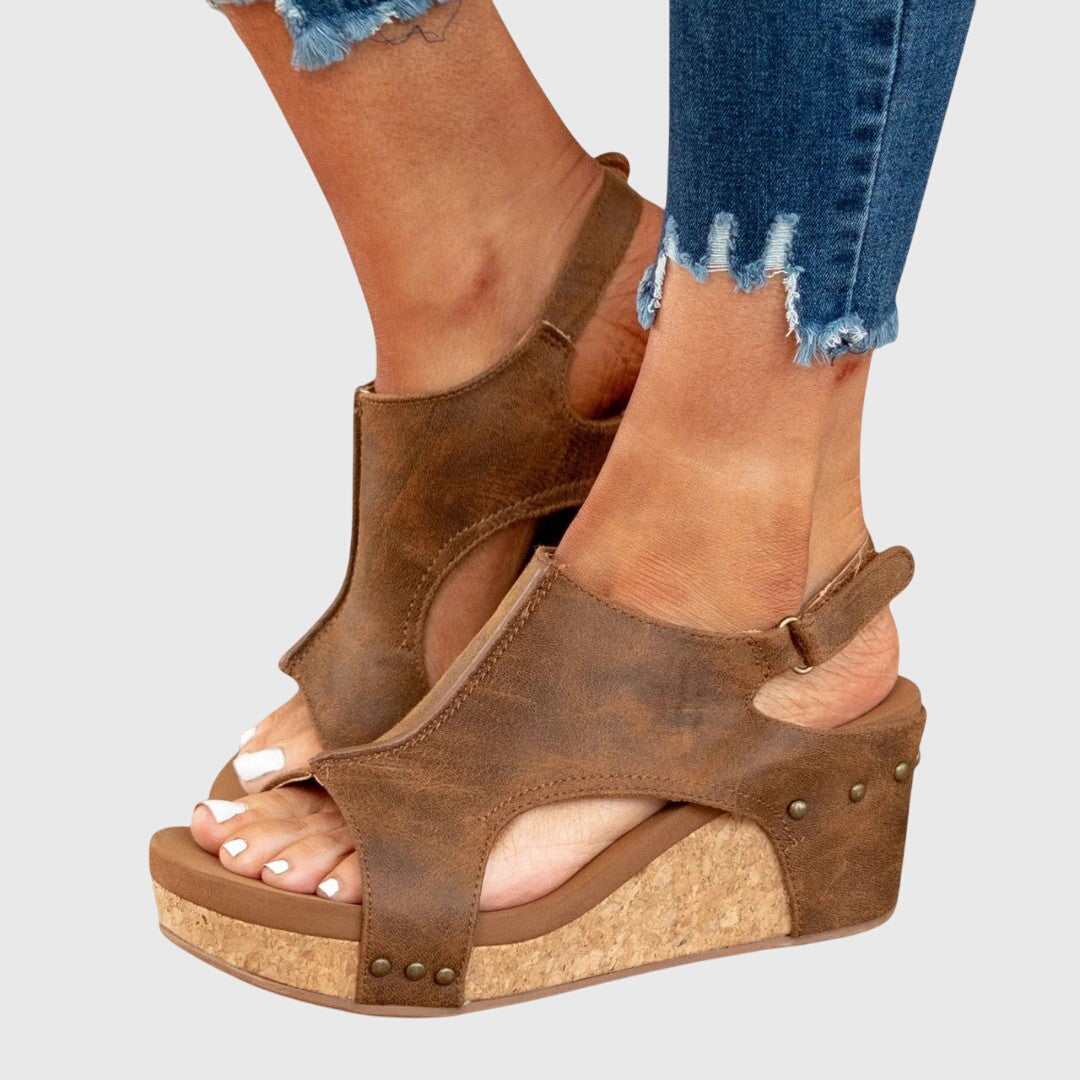 Greta | Dame Orthopædisk Platform Sandaler