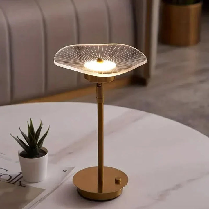 Dæmpbar Justerbar LED Bordlampe i Jern