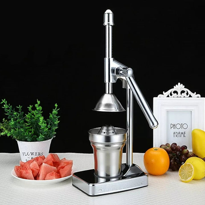 Manuel Saftpresser i Rustfrit Stål til Frugtjuice