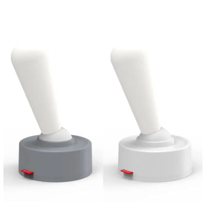 Genopladelig Retro Bordlampe med Håndtag Kontakt og LED Lys