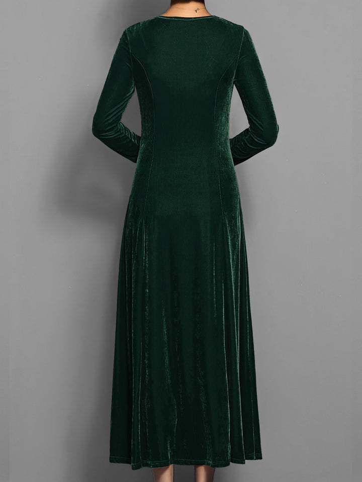 Elizabeth™ | Blødt Velvet Kjole