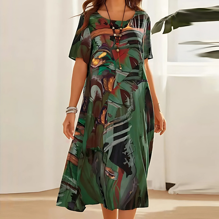 Colora™ | Elegant Blomsterkjole