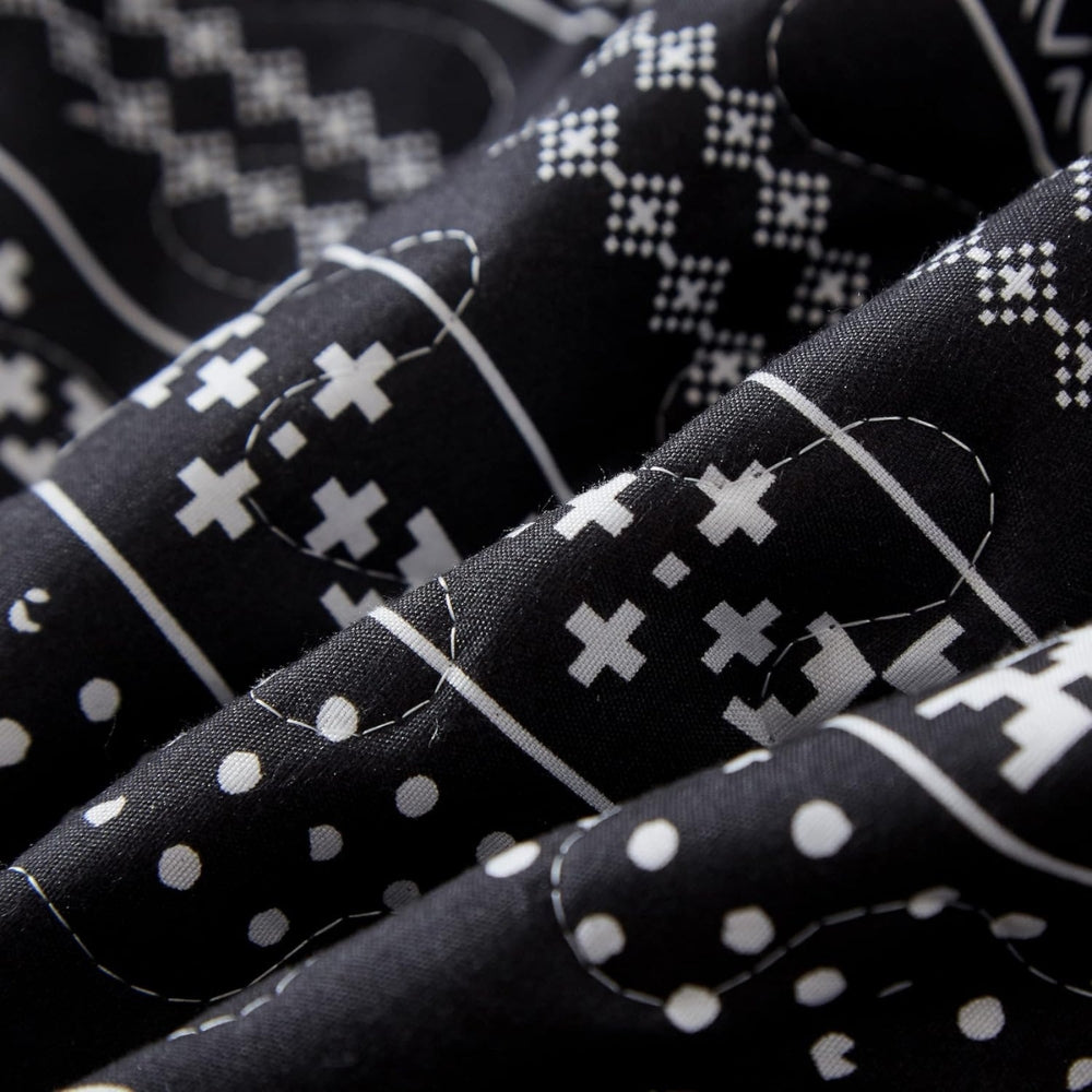 Moderne Geometrisk Dynecover Sæt i Mikrofiber med Tribal Mønster