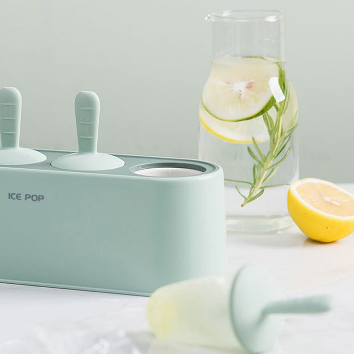 Silicone Isvaffel Form Sæt med Drypbakke