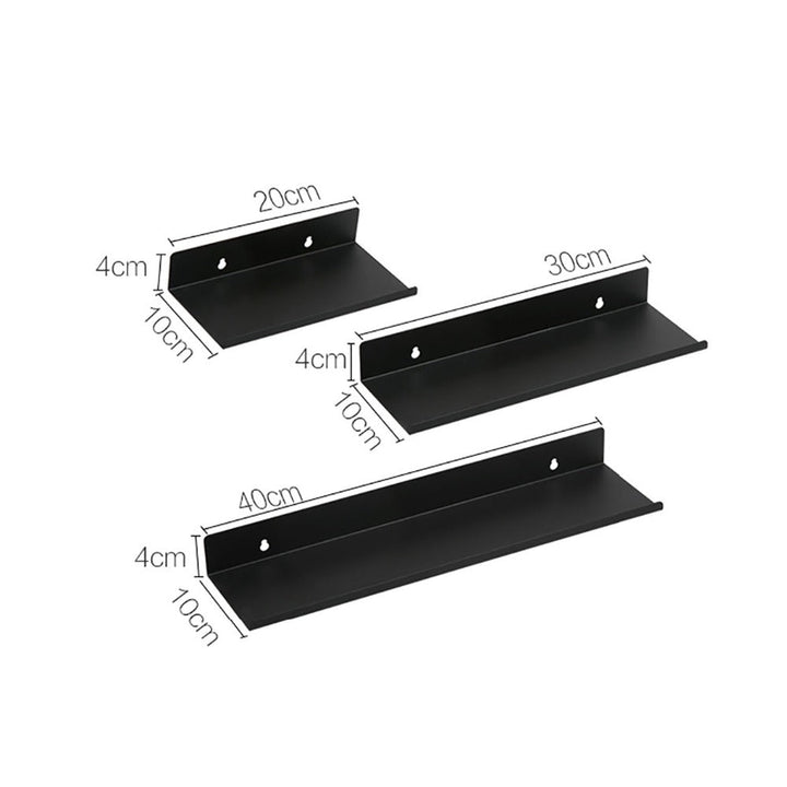 Metal Hylde Organizer i Hvid eller Sort med Holdbar Konstruktion