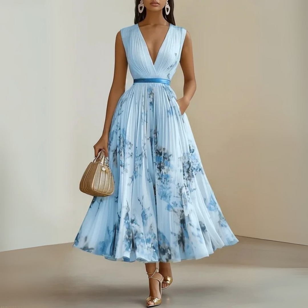 Maureen™ | Let og flowy sommer maxi kjole