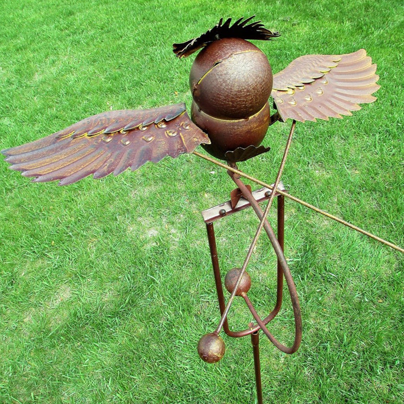 Elegant Metal Ørn Vejrmølle til Havekunst