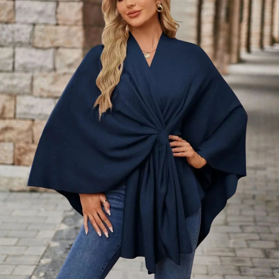 Briana™ | Elegant Draperet Poncho