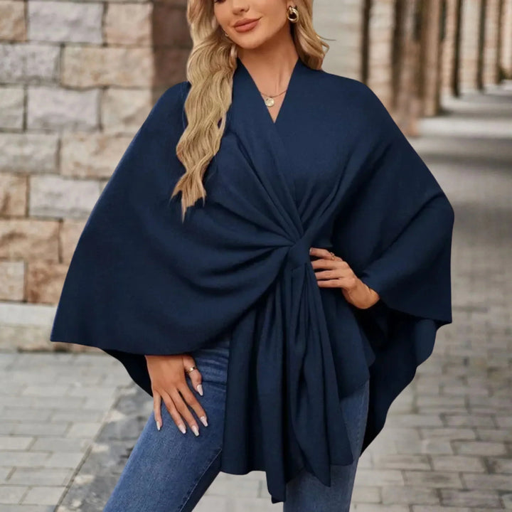 Briana™ | Elegant Draperet Poncho