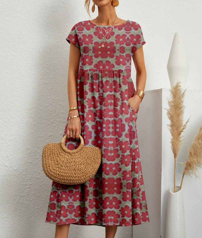 Deborah™ | Elegant Blomsterkjole