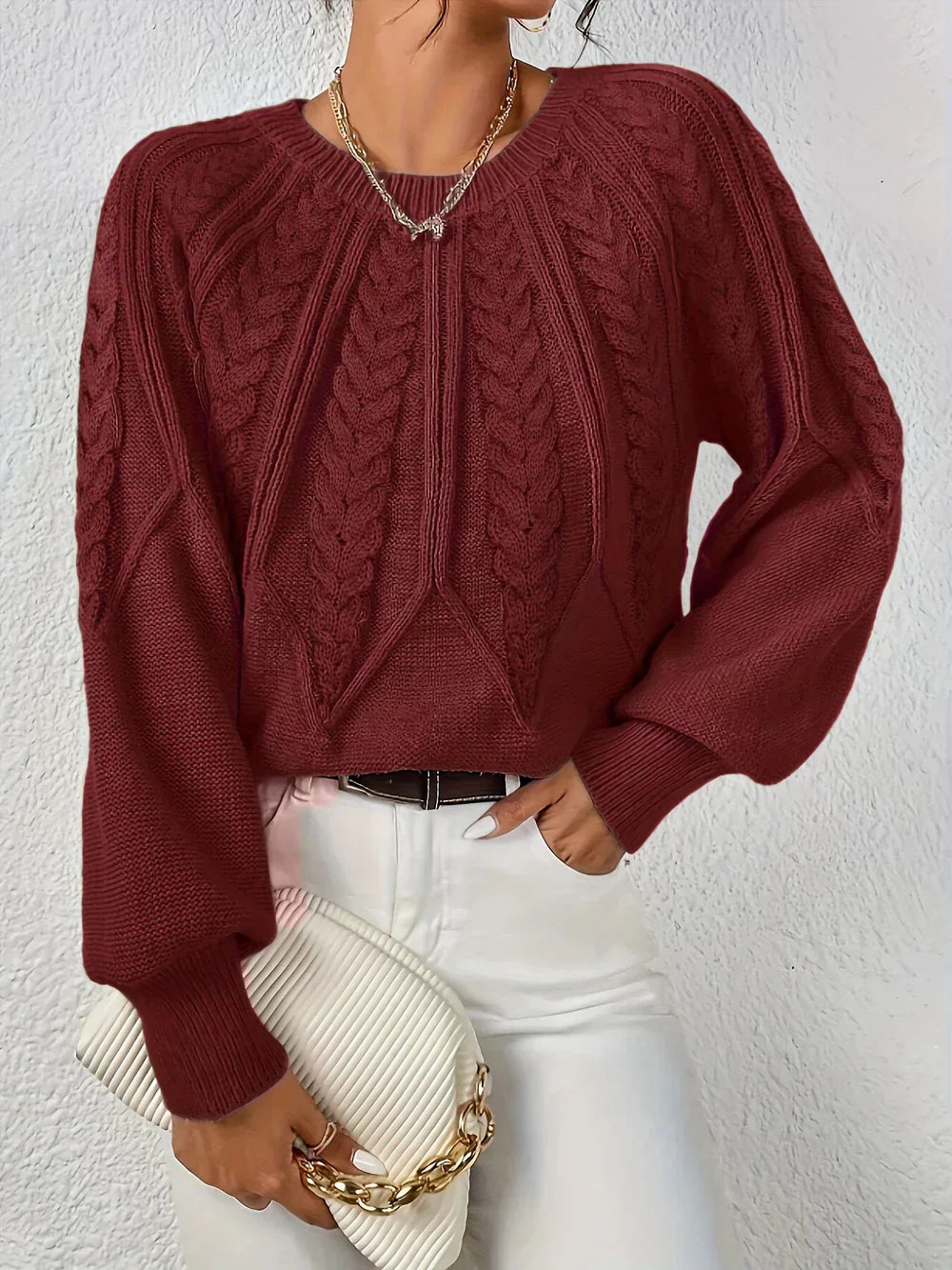 Willow™ | Moderne Strikket Sweater