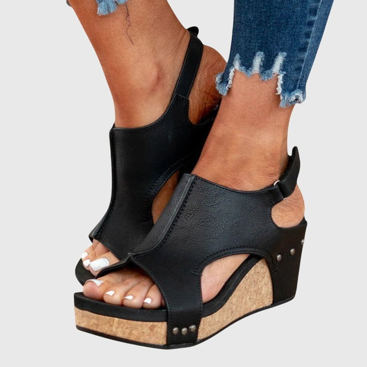Greta | Dame Orthopædisk Platform Sandaler