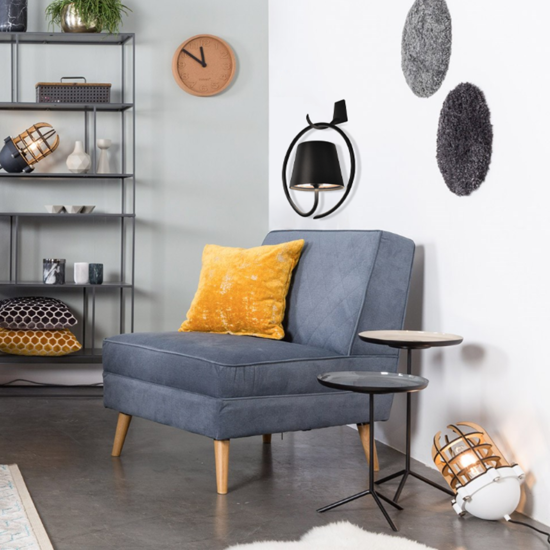 Moderne Metal- og Glaspendellampe med Varm Hvid LED Belysning