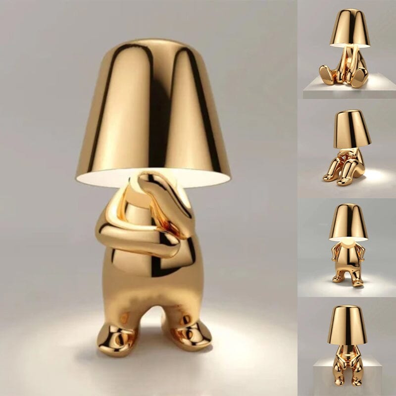 Justerbar Figur Bordlampe med USB-Opladning