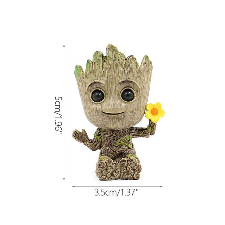 Mini Groot Figur i Harpiks - Legende Kontor Dekor