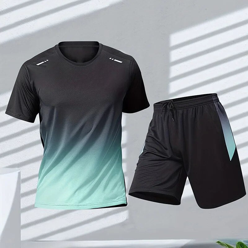 Activewear sæt til herrer med hurtig tørring