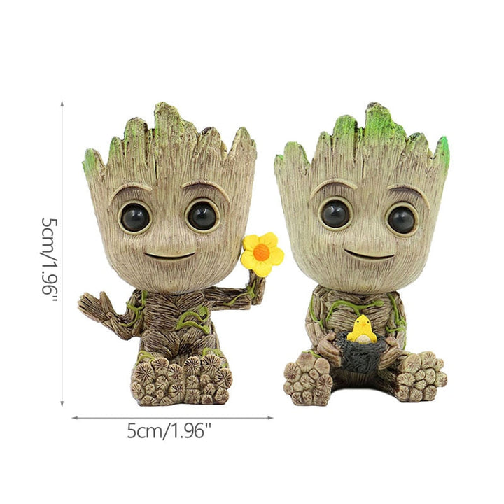 Mini Groot Figur i Harpiks - Legende Kontor Dekor