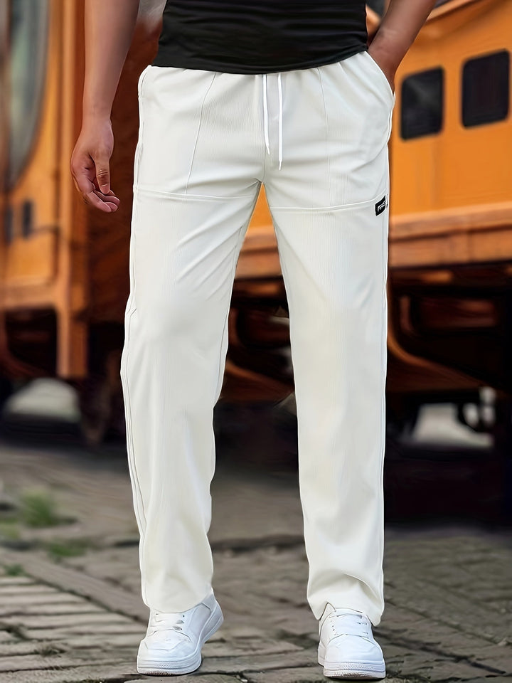 Herren Kordelhose med Elastisk Bund