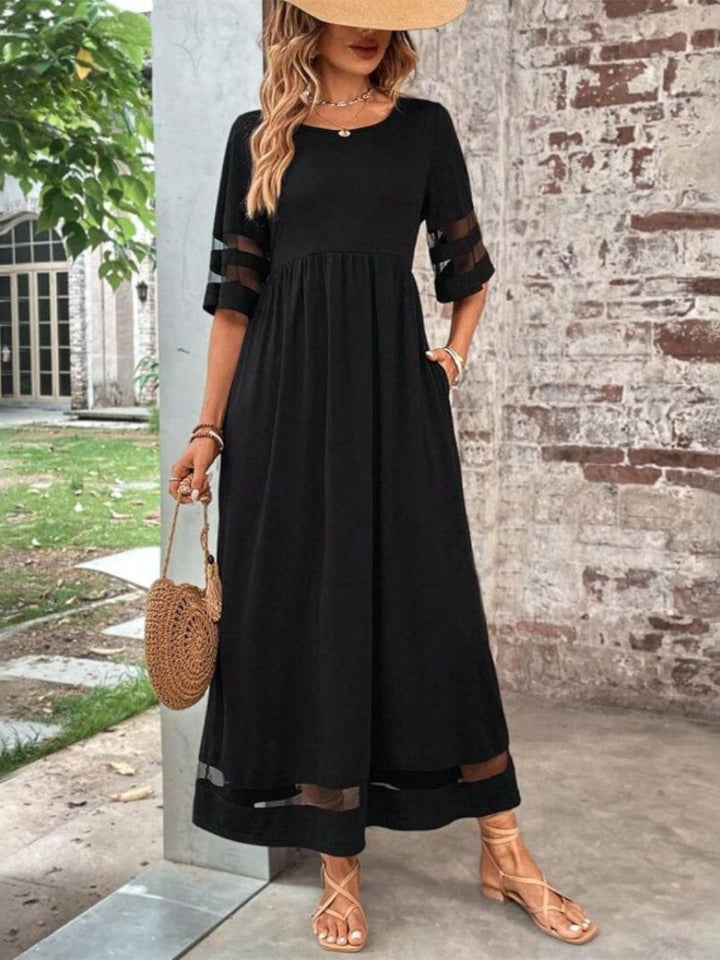 Kathryn™ | Chic Mave-Flatterende Kjole