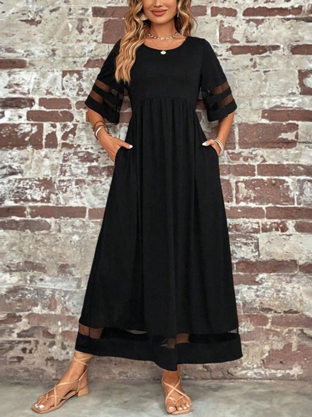 Kathryn™ | Chic Mave-Flatterende Kjole