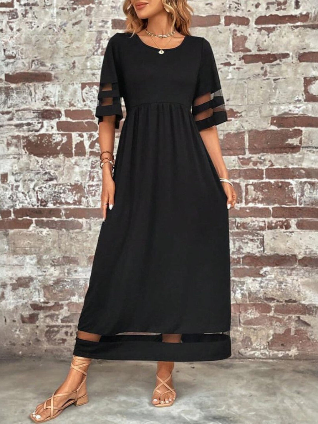 Kathryn™ | Chic Mave-Flatterende Kjole