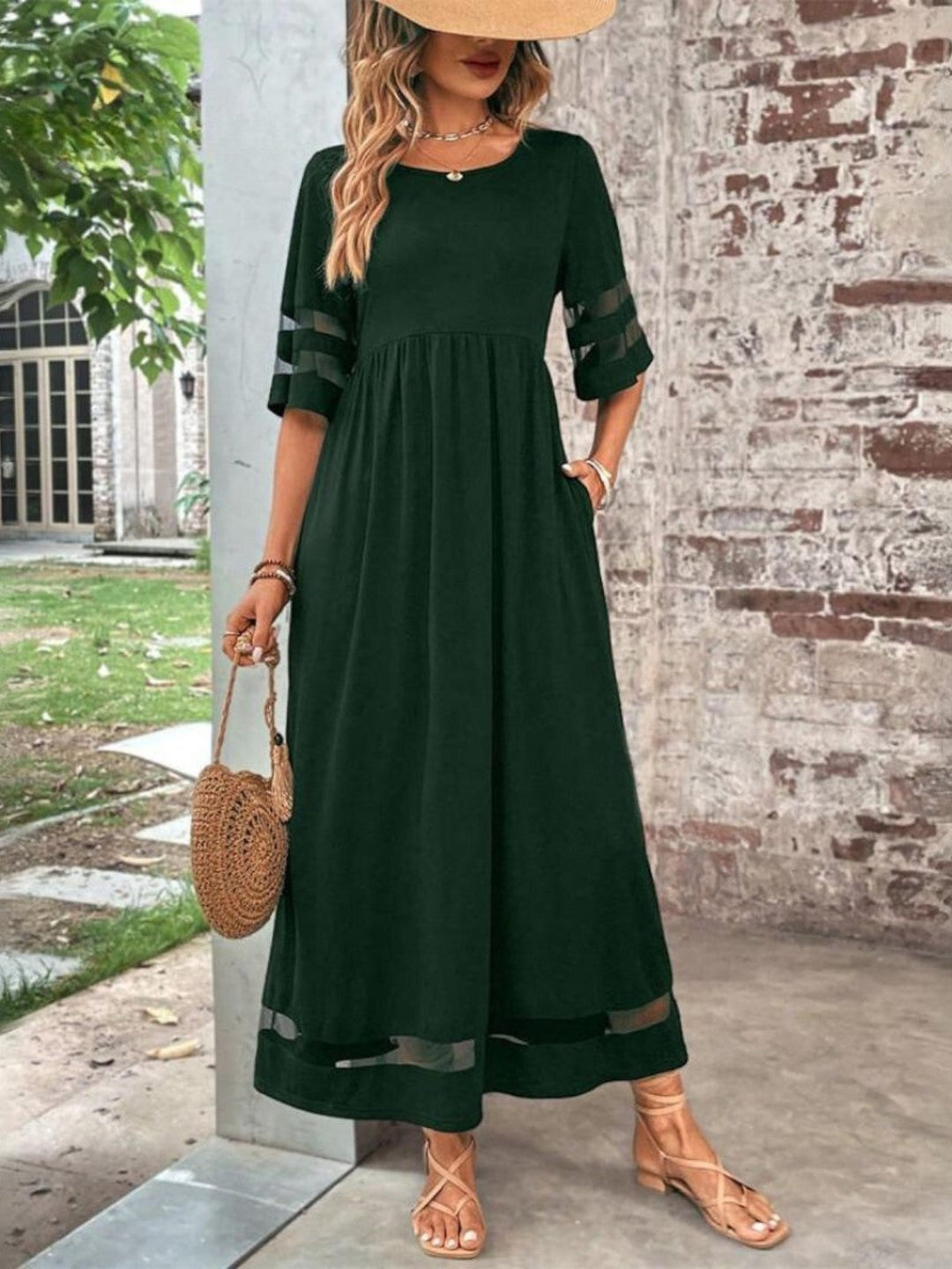 Kathryn™ | Chic Mave-Flatterende Kjole