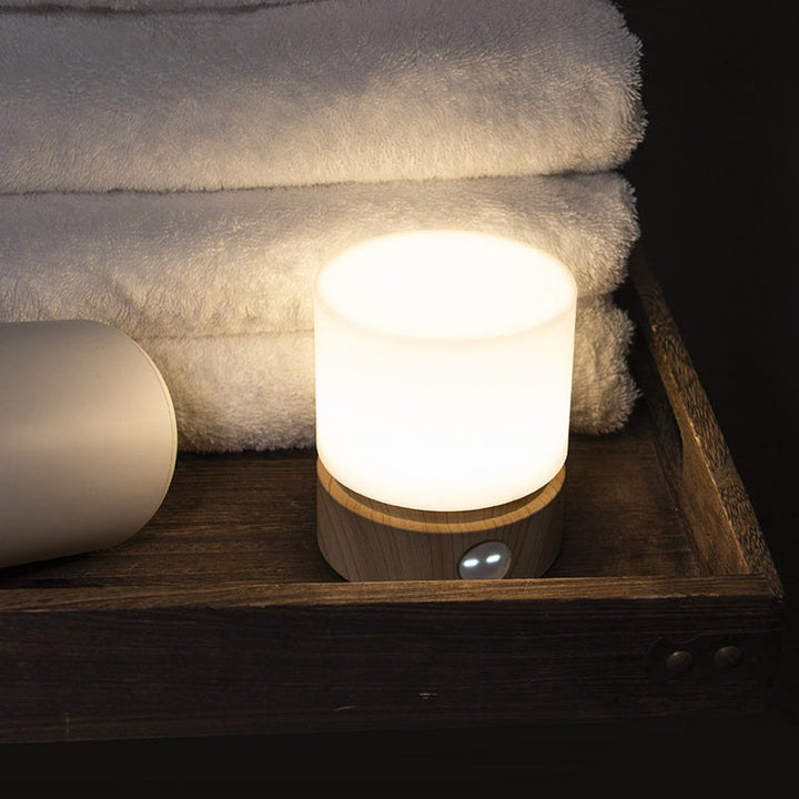 Genopladelig Skandinavisk LED Bordlampe i Flere Farver