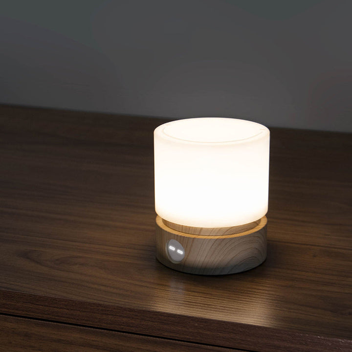 Genopladelig Skandinavisk LED Bordlampe i Flere Farver