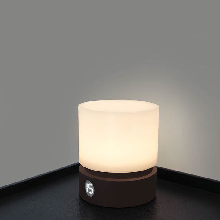 Genopladelig Skandinavisk LED Bordlampe i Flere Farver