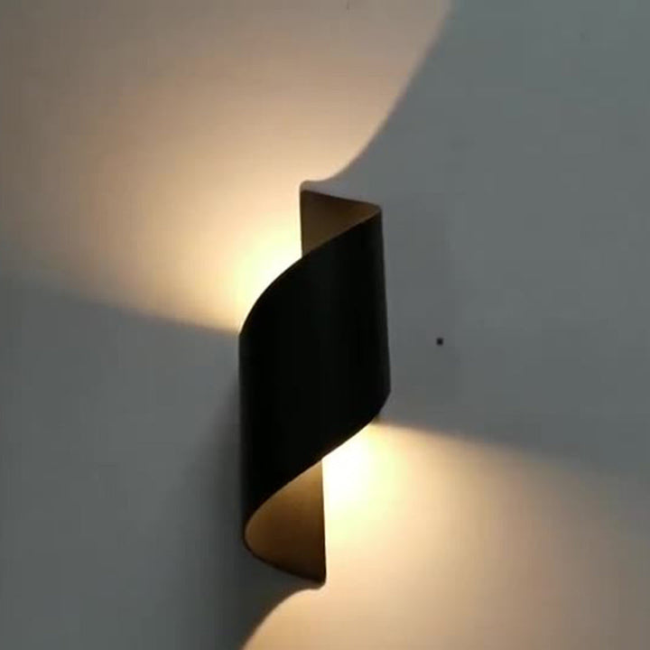 Vandtæt Minimalistisk Aluminium LED Væglampe IP65