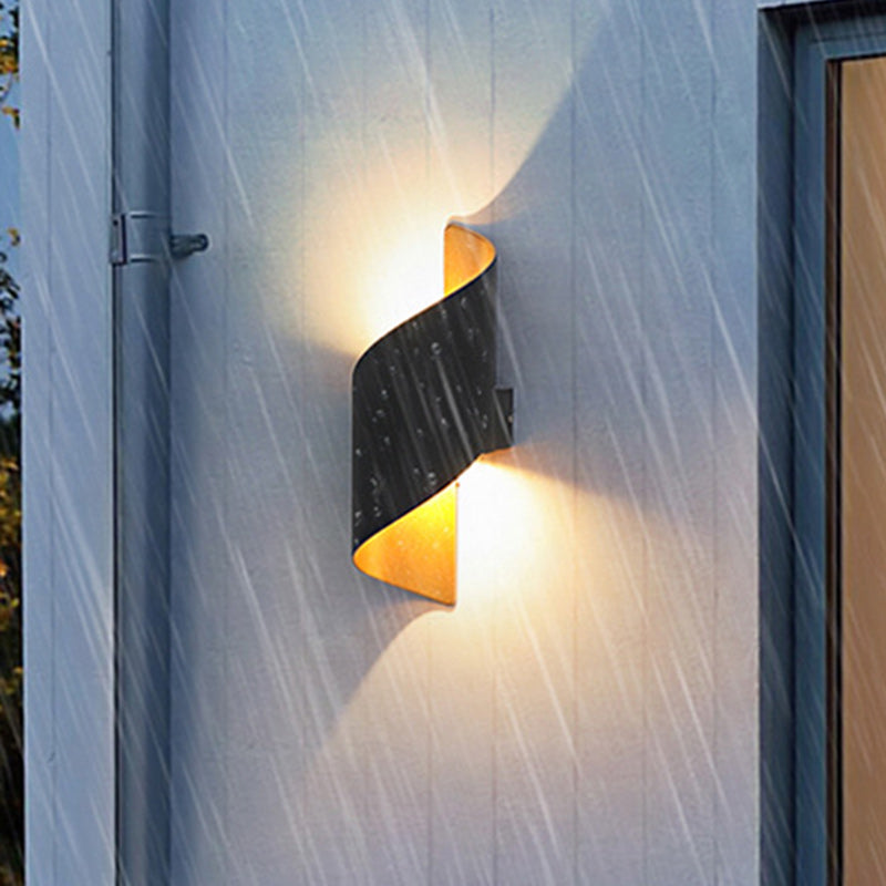 Vandtæt Minimalistisk Aluminium LED Væglampe IP65